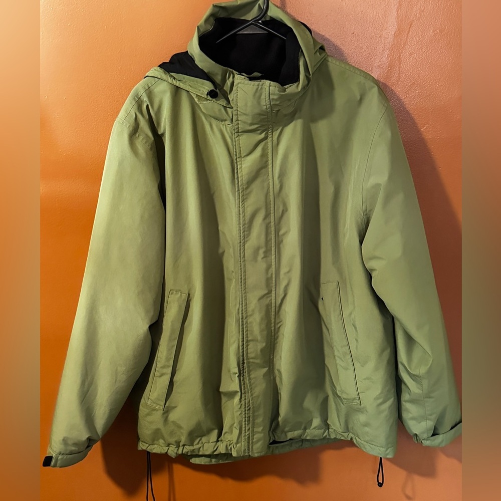 Lands’ End Men’s Squall Waterproof Insulated Jacket Green